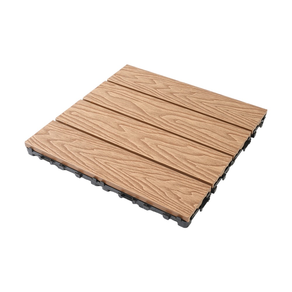 Første generasjon 3D-preget terrassebord