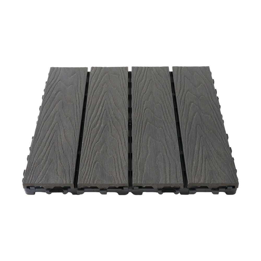 Første generasjon 3D-preget terrassebord